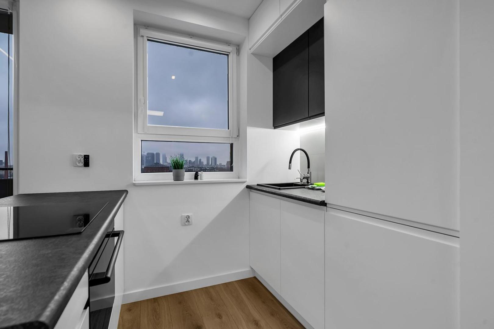 12Th Floor Wola Modern Apartment Warsaw Exterior photo