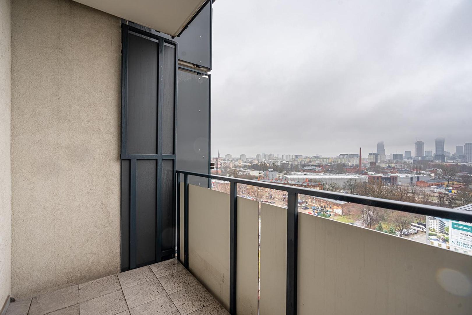 12Th Floor Wola Modern Apartment Warsaw Exterior photo
