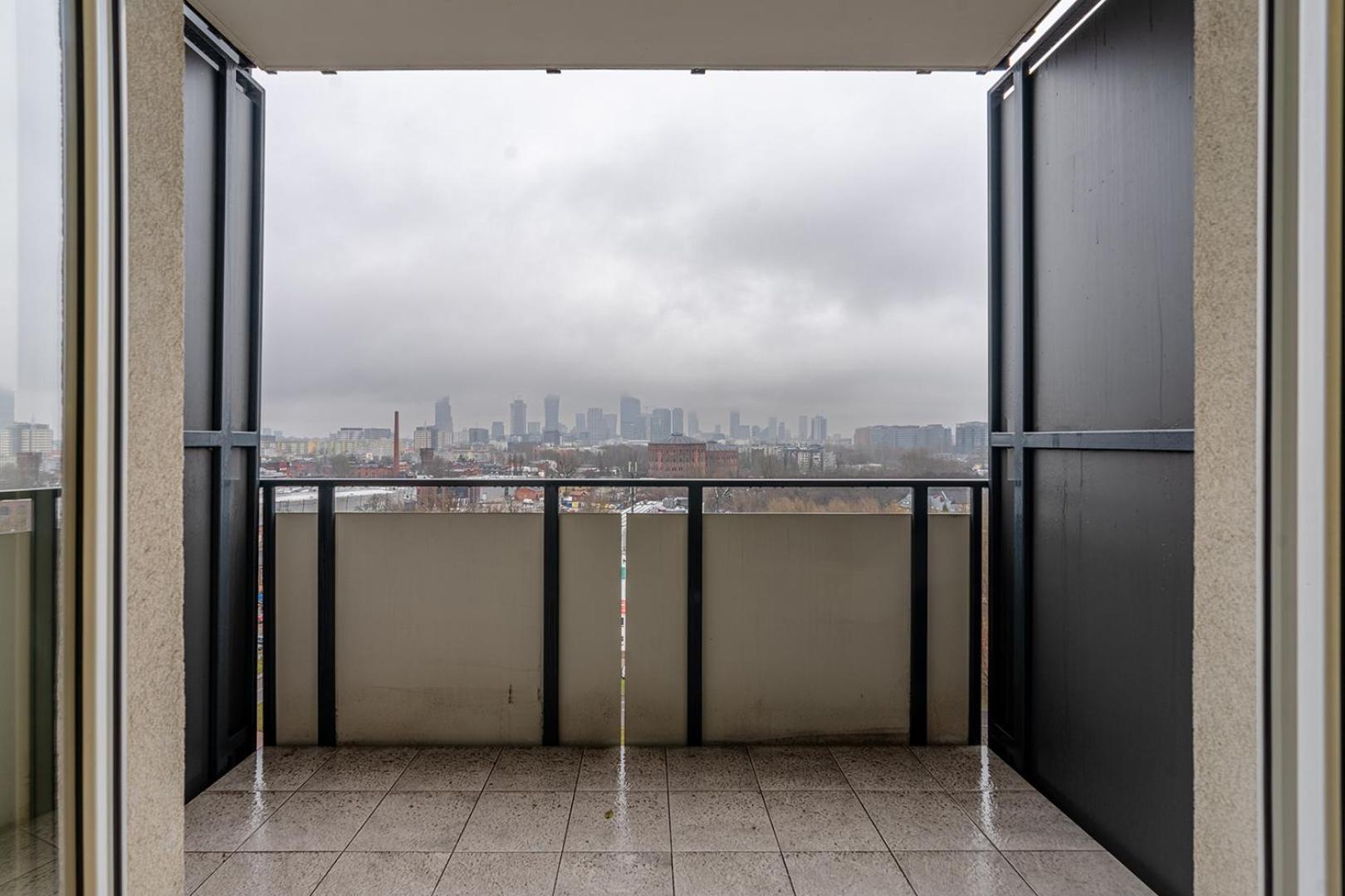 12Th Floor Wola Modern Apartment Warsaw Exterior photo